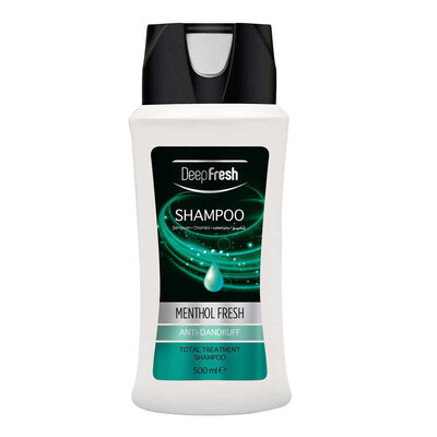 Deep Fresh - Deep Fresh Şampuan Mentol Kepekli Saçlar 500 ml