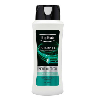Deep Fresh - Deep Fresh Şampuan Mentol Kepekli Saçlar 750 ml