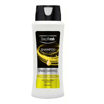 Deep Fresh Şampuan Papatya Yağlı Saçlar 750 ml (1)
