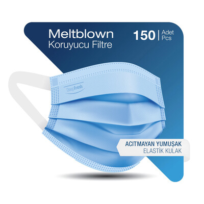 Deep Fresh 3 Katlı Telli Cerrahi Maske 50 Adet (3)