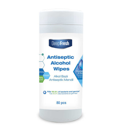 Deep Fresh Alkollü Antiviral Kutulu Islak Mendil 80 Yaprak (4)