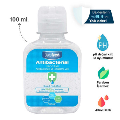 Deep Fresh Antibakteriyel El Temizleme Jeli 100 ml (2)