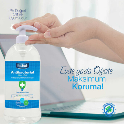 Deep Fresh Antibakteriyel El Temizleme Jeli 1000 ml (3)