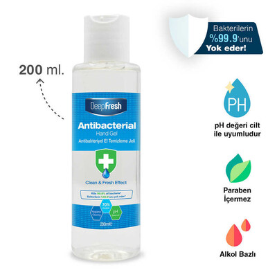 Deep Fresh Antibakteriyel El Temizleme Jeli 200 ml (2)
