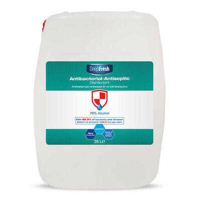 Deep Fresh - Deep Fresh Antiseptik-Antibakteriyel Dezenfektan 25 lt