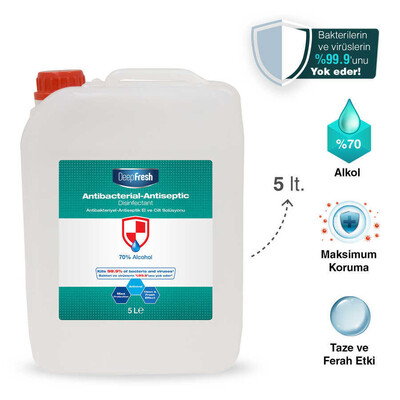 Deep Fresh Antiseptik-Antibakteriyel Dezenfektan 5 lt (2)
