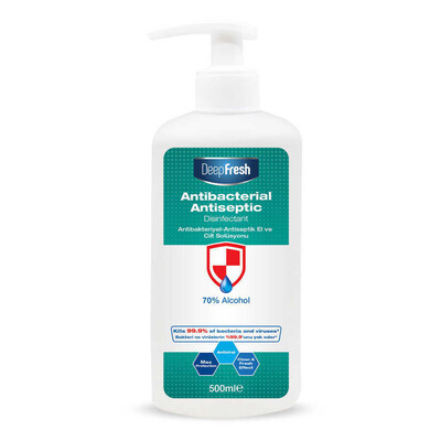 Deep Fresh Antiseptik-Antibakteriyel Dezenfektan 500 ml - Thumbnail