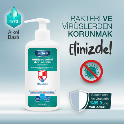 Deep Fresh Antiseptik-Antibakteriyel Dezenfektan 500 ml (3)