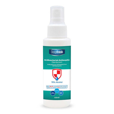 Deep Fresh - Deep Fresh Antiseptik-Antibakteriyel Sprey Dezenfektan 100 ml