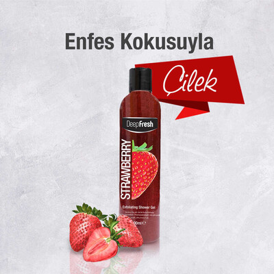 Deep Fresh Arındırıcı Duş Jeli Çilek 400 ml (3)