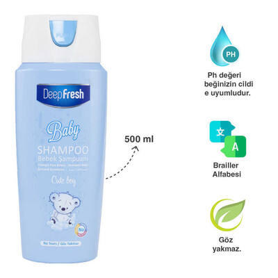 Deep Fresh Bebek Şampuanı Cute Boy 500 ml (2)
