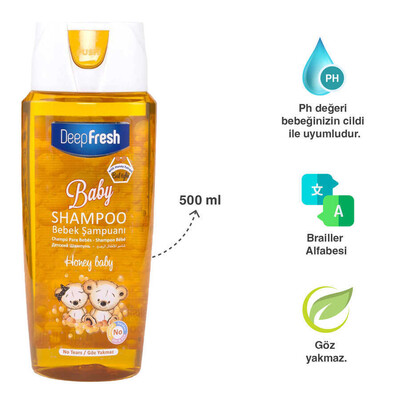 Deep Fresh Bebek Şampuanı Honey 500 ml - Thumbnail