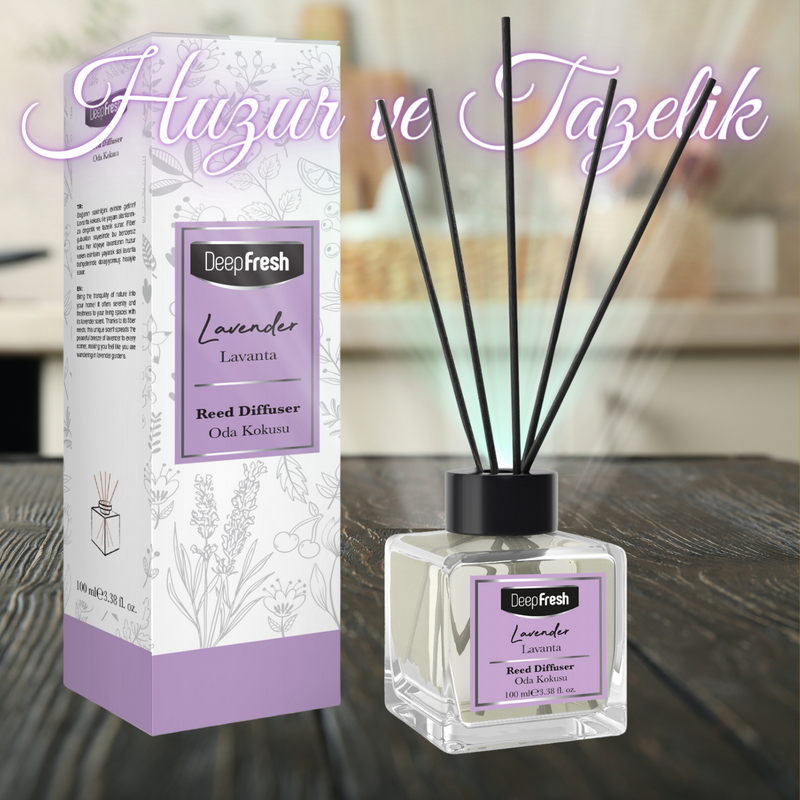 Deep Fresh Çubuklu Oda Kokusu Lavanta 100 ml