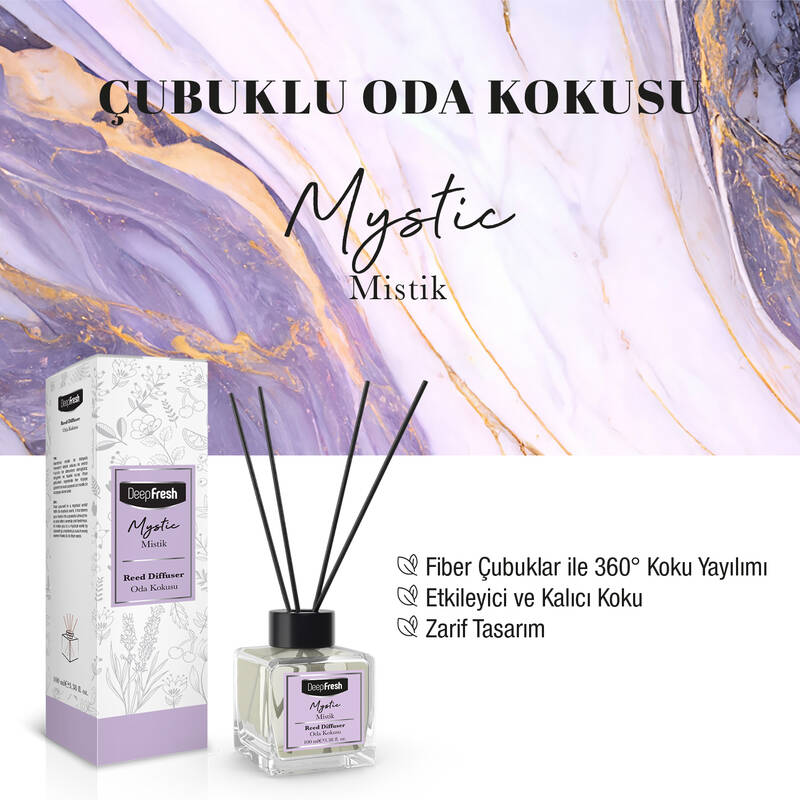 Deep Fresh Çubuklu Oda Kokusu Mistik 100 ml