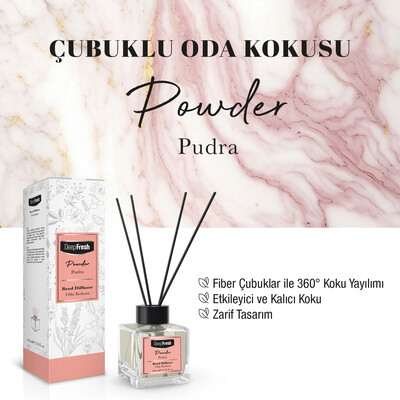 Deep Fresh Çubuklu Oda Kokusu Pudra 100 ml - Thumbnail