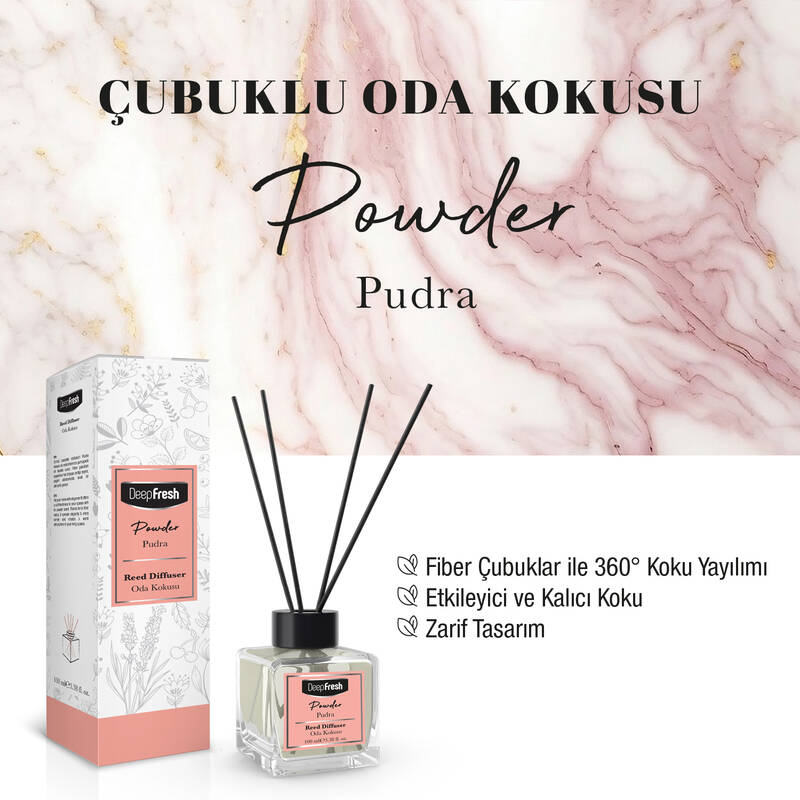 Deep Fresh Çubuklu Oda Kokusu Pudra 100 ml