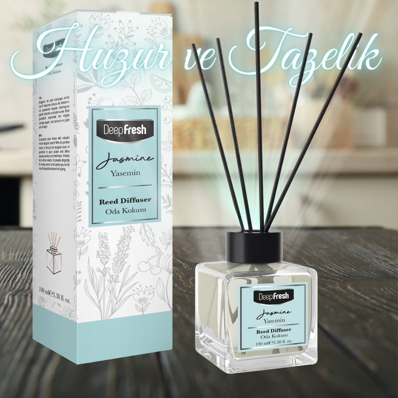 Deep Fresh Çubuklu Oda Kokusu Yasemin 100 ml