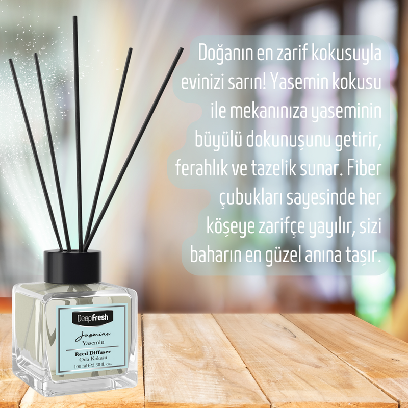 Deep Fresh Çubuklu Oda Kokusu Yasemin 100 ml