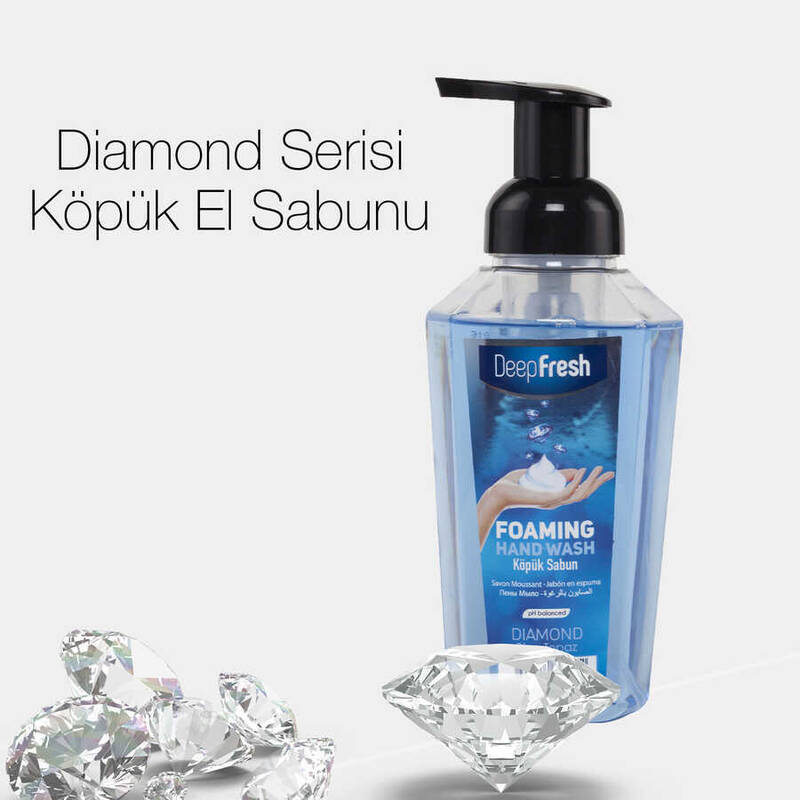 Deep Fresh Diamond Köpük Sabun Blue Topaz 400 ml