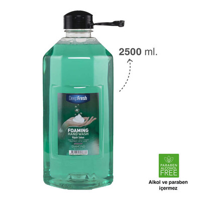 Deep Fresh Diamond Köpük Sabun Emerald 2,5 lt (2)