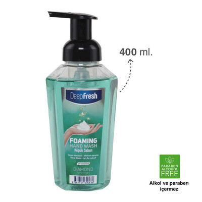 Deep Fresh Diamond Köpük Sabun Emerald 400 ml (2)
