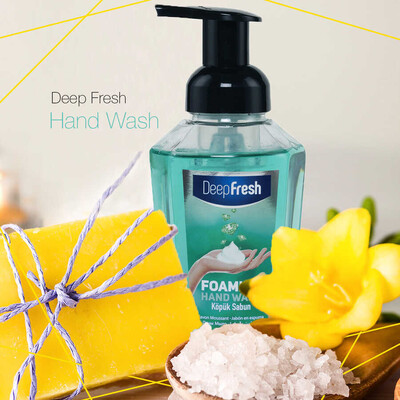 Deep Fresh Diamond Köpük Sabun Emerald 400 ml (3)