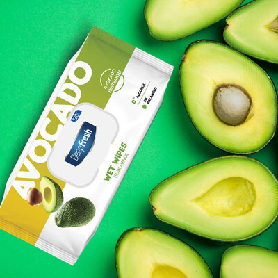 Deep Fresh Doğal Özlü Avokado Islak Mendil 120 Yaprak (3)