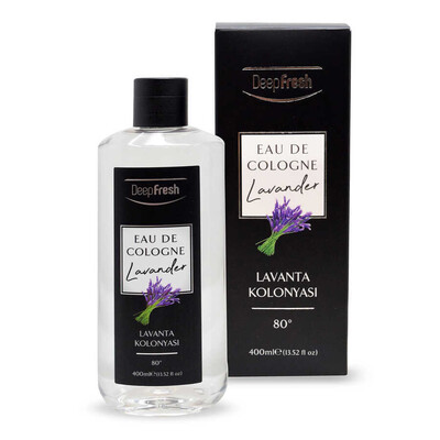 Deep Fresh Eau De Cologne 80 Derece Lavanta Kolonya 400 ml (1)