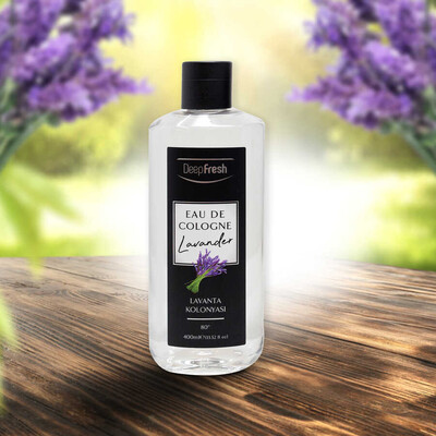 Deep Fresh Eau De Cologne 80 Derece Lavanta Kolonya 400 ml (3)