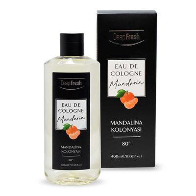 Deep Fresh Eau De Cologne 80 Derece Mandalina Kolonya 400 ml (1)