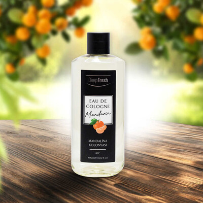 Deep Fresh Eau De Cologne 80 Derece Mandalina Kolonya 400 ml (3)