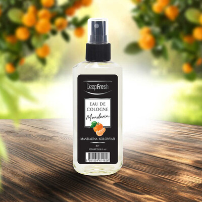 Deep Fresh Eau De Cologne 80 Derece Sprey Mandalina Kolonya 100 ml (3)