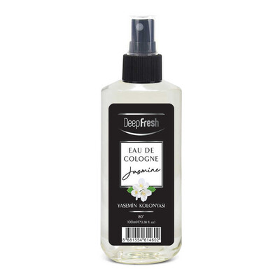 Deep Fresh Eau De Cologne 80 Derece Sprey Yasemin Kolonya 100 ml (1)