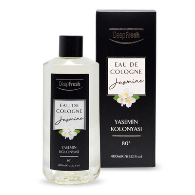 Deep Fresh Eau De Cologne 80 Derece Yasemin Kolonya 400 ml (1)