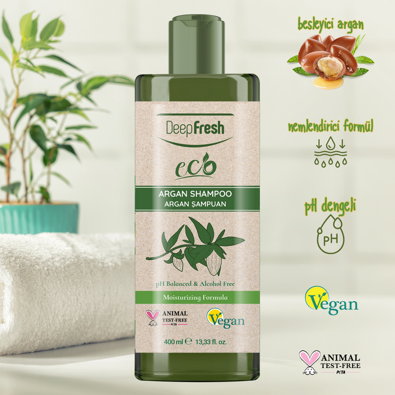 Deep Fresh Eco Serisi Argan Şampuan 400 ml
