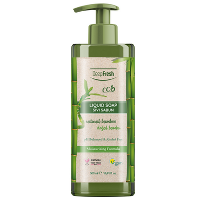 Deep Fresh - Deep Fresh Eco Serisi Doğal Bambu Sıvı Sabun 500 ml