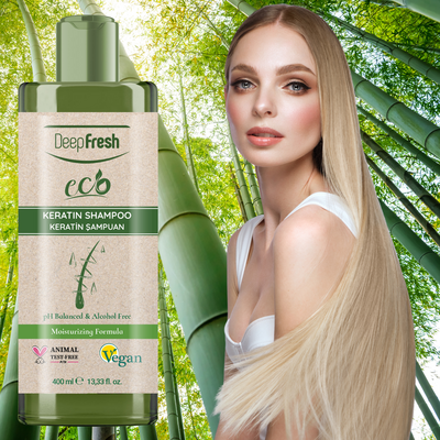 Deep Fresh Eco Serisi Keratin Şampuan 400 ml - Thumbnail