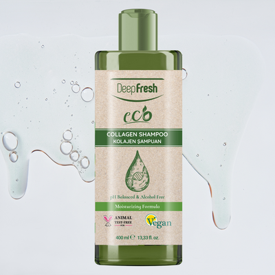 Deep Fresh Eco Serisi Kolajen Şampuan 400 ml - Thumbnail