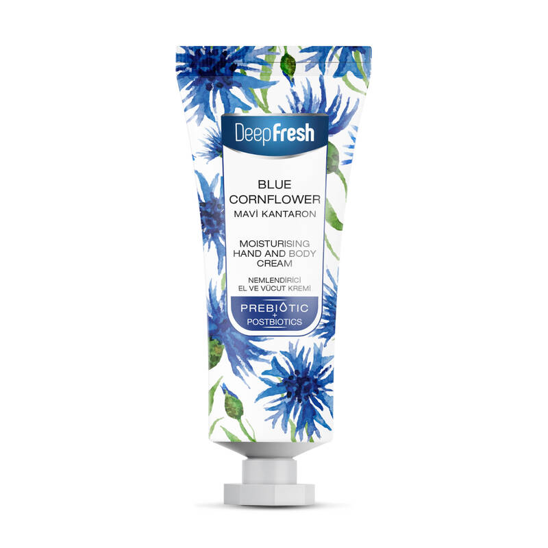Deep Fresh Prebiyotik Nemlendirici El Ve Vücut Kremi Mavi Kantaron 50 ml