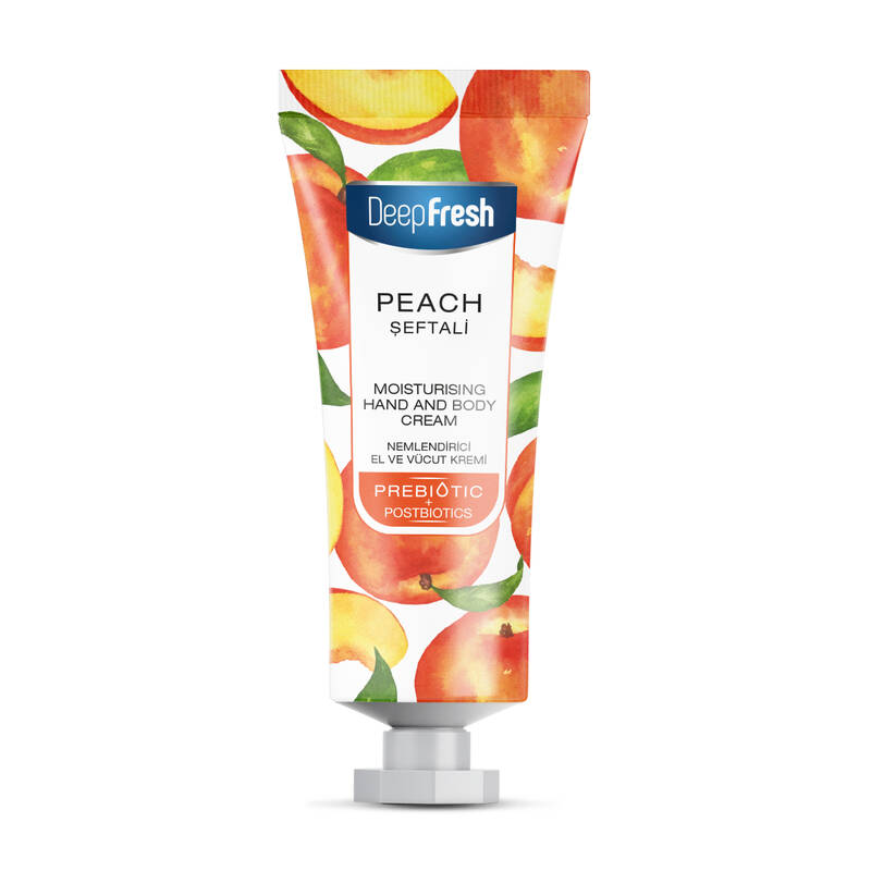 Deep Fresh Prebiyotik Nemlendirici El Ve Vücut Kremi Şeftali 50 ml