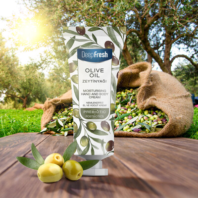 Deep Fresh Prebiyotik Nemlendirici El Ve Vücut Kremi Zeytinyağı 50 ml (3)