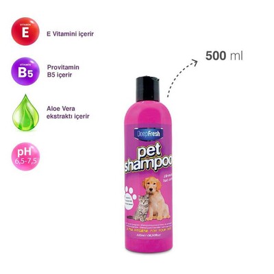Deep Fresh Pet Yıkama Şampuanı 500 ml - Thumbnail