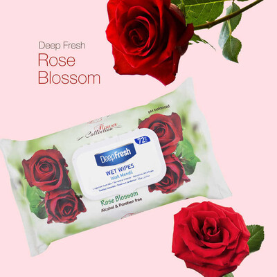 Deep Fresh Flower Collection Islak Mendil Gül Çiçeği 72 Yaprak (3)