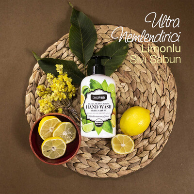 Deep Fresh Garden Nemlendirici Sıvı Sabun Akdeniz Limonu 500 ml - Thumbnail