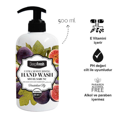Deep Fresh Garden Nemlendirici Sıvı Sabun Anadolu İnciri 500 ml - Thumbnail