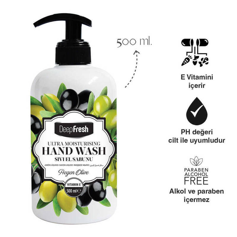 Deep Fresh Garden Nemlendirici Sıvı Sabun Ege Zeytini 500 ml