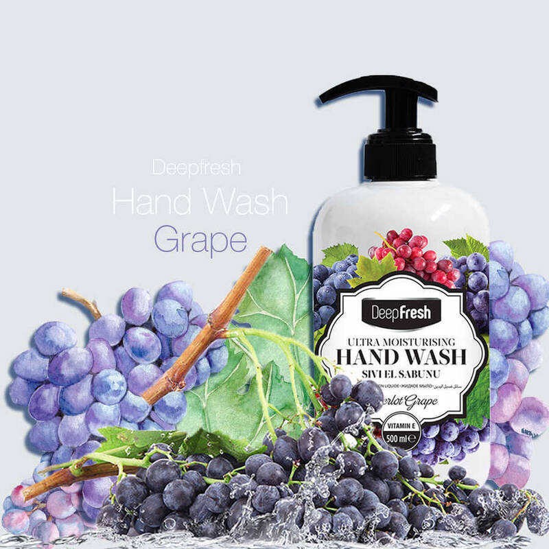 Deep Fresh Garden Nemlendirici Sıvı Sabun Merlot Üzümü 500 ml