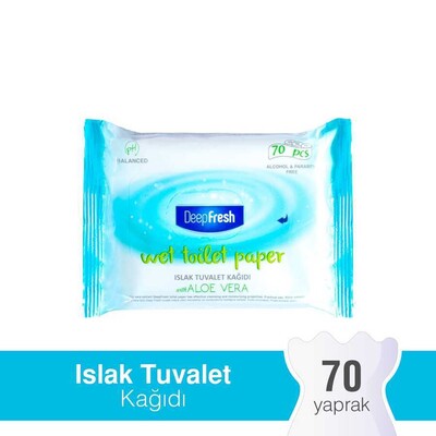 Deep Fresh Islak Tuvalet Mendili 70 Yaprak (1)