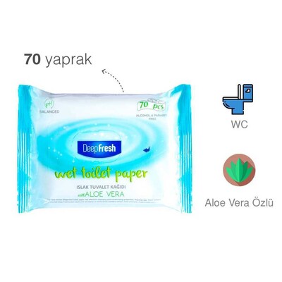 Deep Fresh Islak Tuvalet Mendili 70 Yaprak (3)