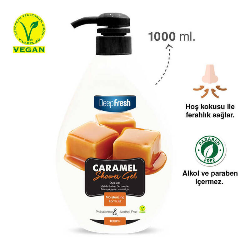 Deep Fresh Karamel Duş Jeli 1 lt